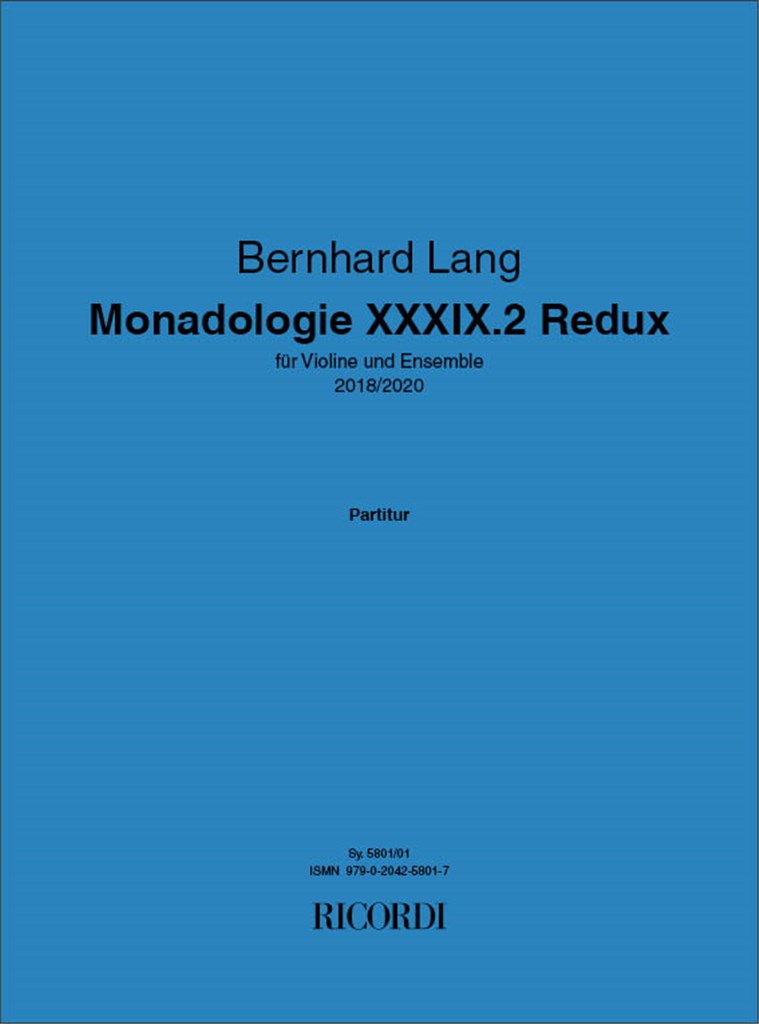 Monadologie XXXIX.2 Redux